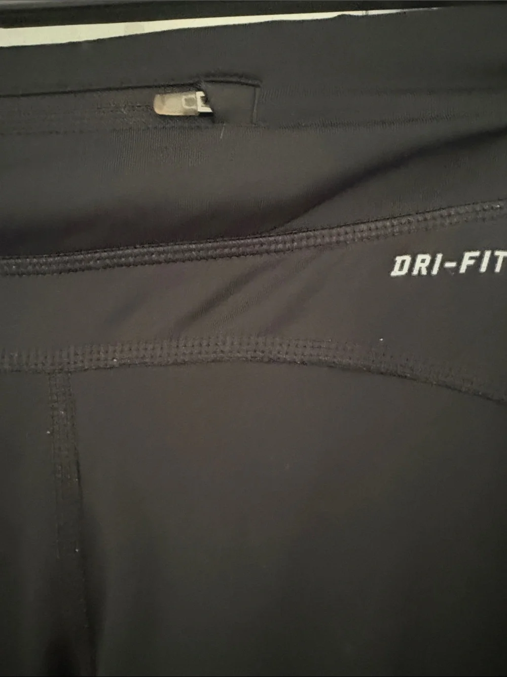 Nike Women’s Black Running Tights - Reflective Detail